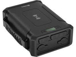 Sandberg Survivor Powerbank 8 en 1 - Batterie externe portable 96000 mAh, Charge rapide USB-C, Prise allume-cigare, Charge sans fil, Lampe torche