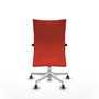 Piqueras Y Crespo Chaise de bureau Albacete confidente, mécanisme Sincro, Orange foncé