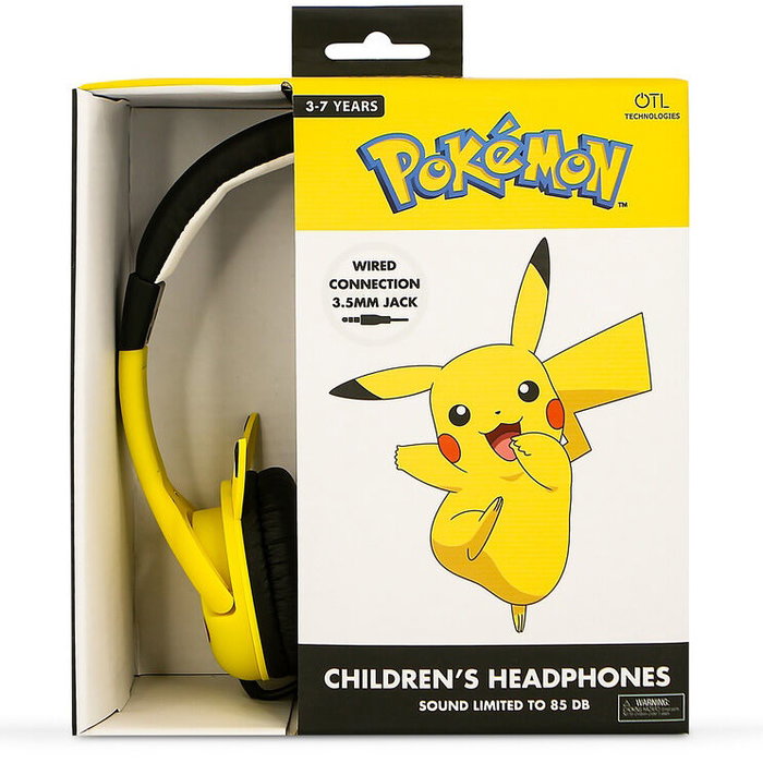 OTL TECHNOLOGIES Casque sans fil Pikachu Pokémon avec réduction active du bruit OTL TECHNOLOGIES Casque sans fil Pikachu Pokémon avec réduction active du bruit
