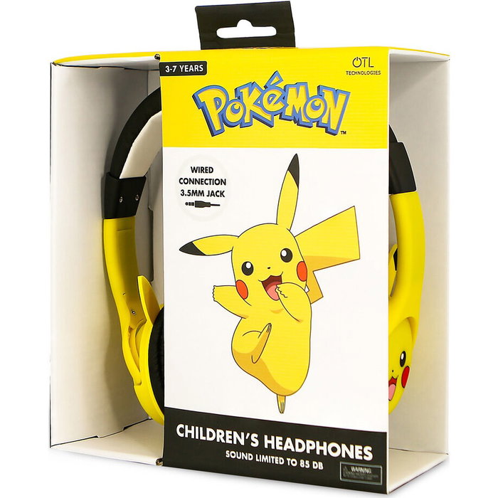 OTL TECHNOLOGIES Casque sans fil Pikachu Pokémon avec réduction active du bruit OTL TECHNOLOGIES Casque sans fil Pikachu Pokémon avec réduction active du bruit