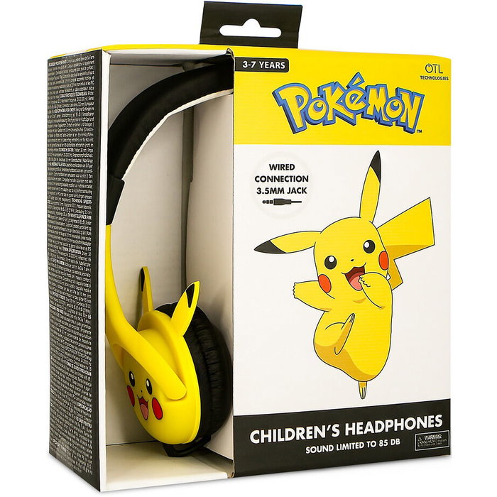 OTL TECHNOLOGIES Casque sans fil Pikachu Pokémon avec réduction active du bruit OTL TECHNOLOGIES Casque sans fil Pikachu Pokémon avec réduction active du bruit