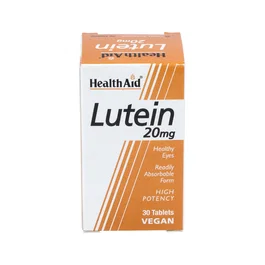 HEALTH AID Luteína 20 mg, 30 comprimés