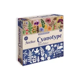 Sentosphere Atelier Cyanotype Herbier - Kit loisir créatif procédé photographique réagissant à la lumière - Dès 14 ans