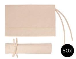 Innspiro Lot de 50 étuis en coton pour pinceaux 34x38 cm