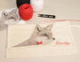 Innspiro Lot de 50 étuis en coton pour pinceaux 34x38 cm