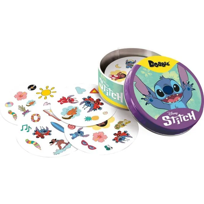 Asmodee Dobble Stitch - 55 cartes rondes