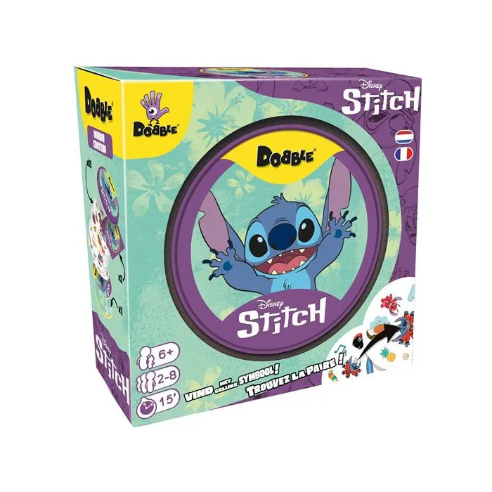 Asmodee Dobble Stitch - 55 cartes rondes