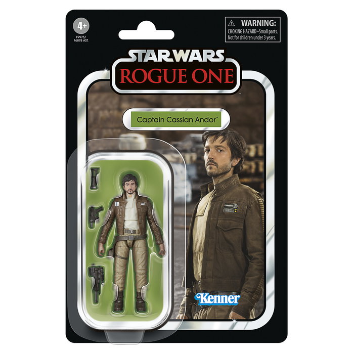 Hasbro Star Wars The Vintage Collection Rogue One Captain Cassian Andor Figurine