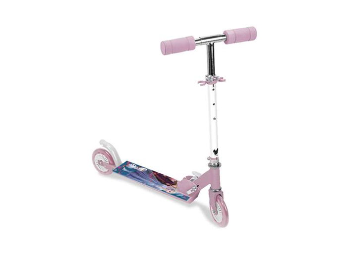 Amicjoc - Patinete 2 Ruedas Frozen - Trottinette 2 roues thème Frozen 55,5x31x43 cm - Version espagnole Amicjoc - Patinete 2 Ruedas Frozen - Trottinette 2 roues thème Frozen 55,5x31x43 cm - Version espagnole