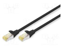 DIGITUS Cordon de raccordement Cat 6a S/FTP 10m RJ45