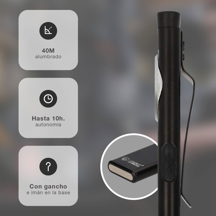 GSC Evolution Mini lanterne de travail LED COB ultra-fine 5W