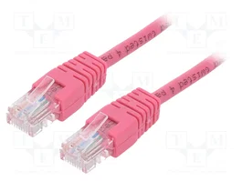 GEMBIRD Câble Ethernet Cat 5e U/UTP Rose 0,5m