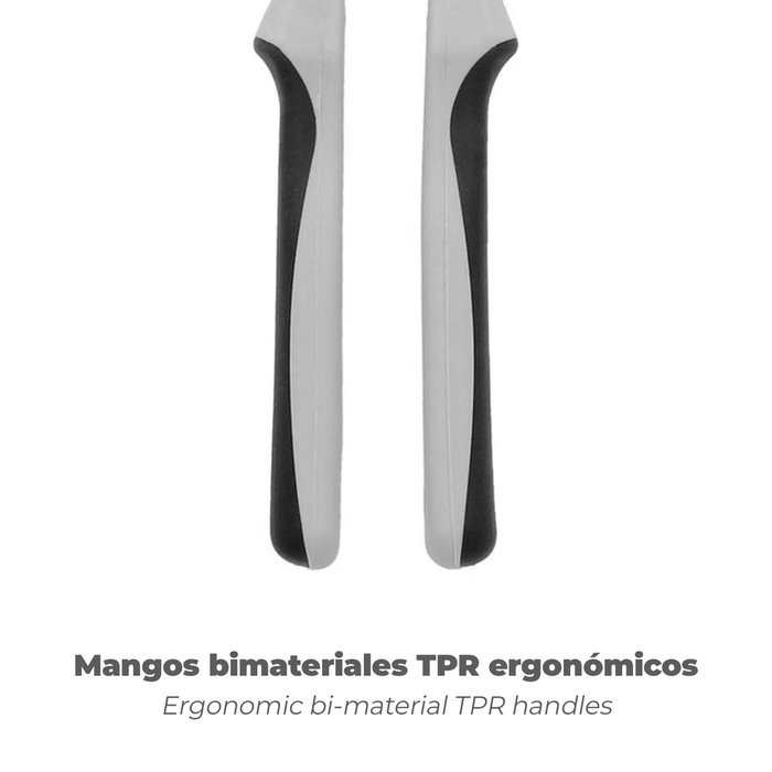 WOLFPACK LINEA PROFESIONAL Pince multiprise noire 250 mm