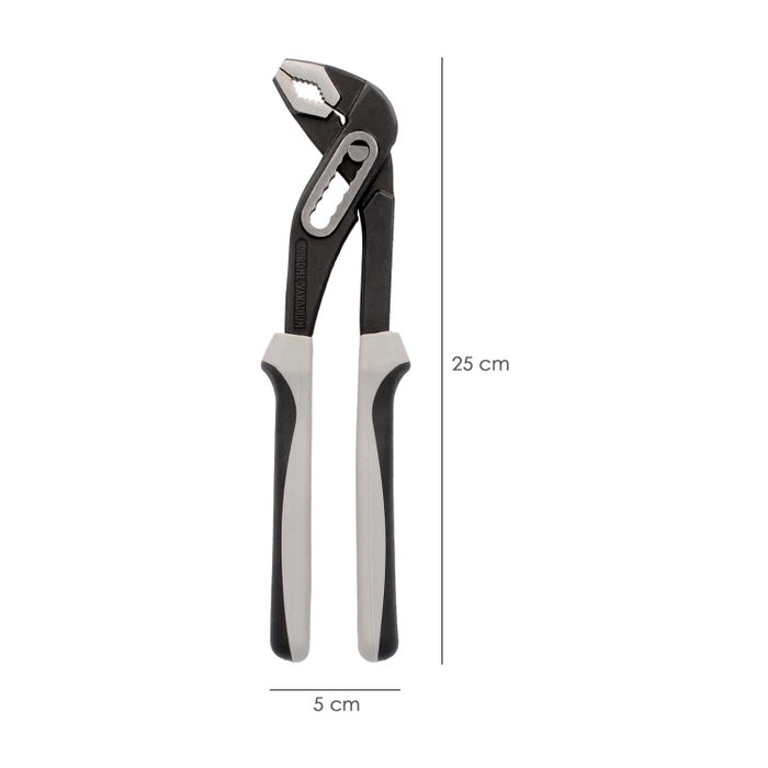 WOLFPACK LINEA PROFESIONAL Pince multiprise noire 250 mm