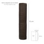 SATURNIA Malla Sombreo Marron 1,5 m x 50 m