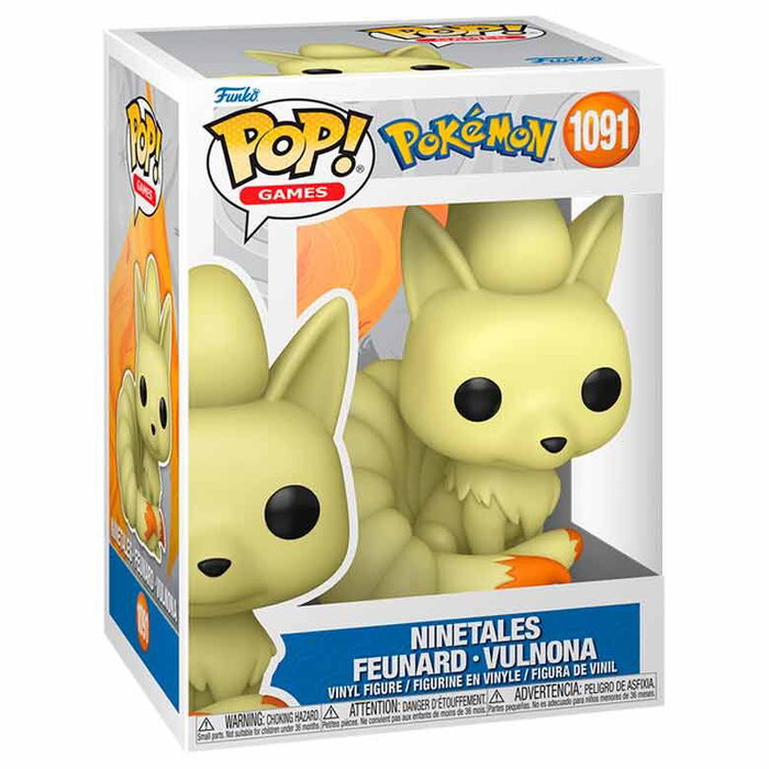 FUNKO Figura POP Pokemon Ninetales - Feunard - Vulnona - Vinyle FUNKO Figura POP Pokemon Ninetales - Feunard - Vulnona - Vinyle