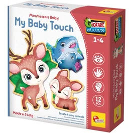Lisciani Giochi Jouer Apprendre Baby Bébés Animaux Pièces Sensitives