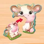 Lisciani Giochi Jouer Apprendre Baby Bébés Animaux Pièces Sensitives