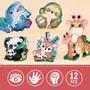 Lisciani Giochi Jouer Apprendre Baby Bébés Animaux Pièces Sensitives