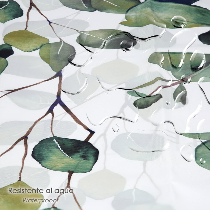 ORYX Cortina de ducha Nature 180x200cm imperméable