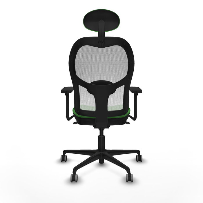 Piqueras y Crespo Chaise de Bureau 3D036G1 Vert avec Appui-tête Piqueras y Crespo Chaise de Bureau 3D036G1 Vert avec Appui-tête