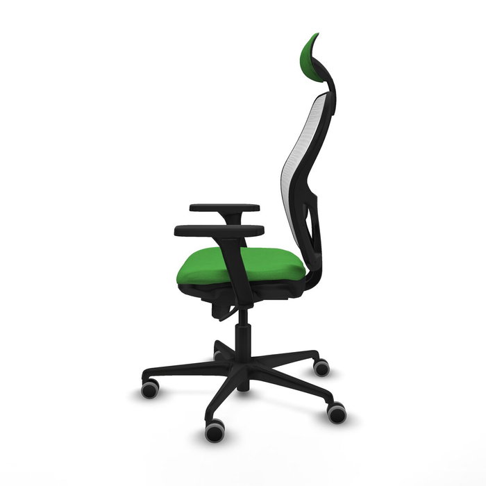 Piqueras y Crespo Chaise de Bureau 3D036G1 Vert avec Appui-tête Piqueras y Crespo Chaise de Bureau 3D036G1 Vert avec Appui-tête