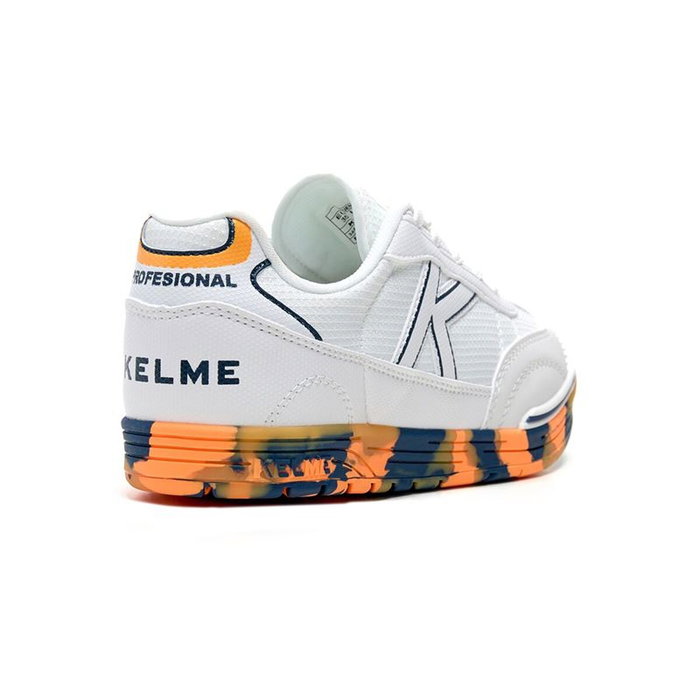 Chaussures de Futsal pour Enfants Kelme Trueno Lace Blanc M