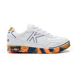 Chaussures de Futsal pour Enfants Kelme Trueno Lace Blanc M