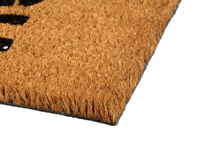 Giftdecor Felpudo Stop 25 x 60 cm Fibre de coco et PVC Naturel (Set de 12)