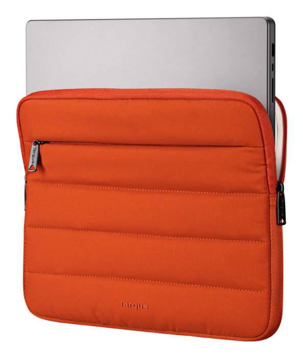 Targus Housse Puffer pour ordinateur portable 16 pouces Orange rouille Targus Housse Puffer pour ordinateur portable 16 pouces Orange rouille