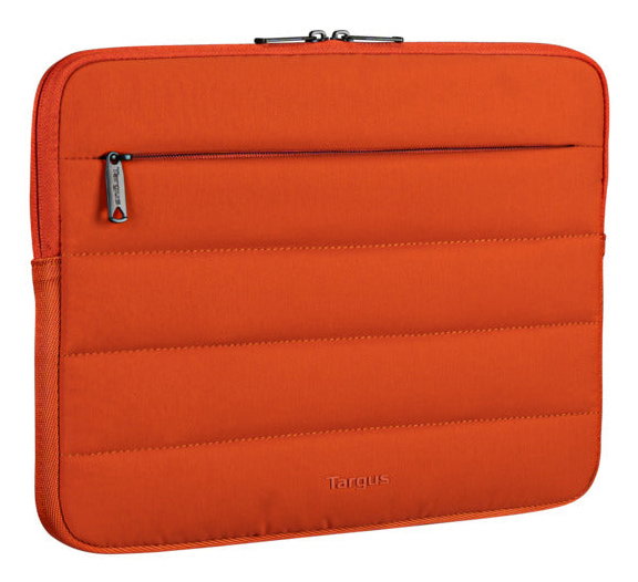 Targus Housse Puffer pour ordinateur portable 16 pouces Orange rouille Targus Housse Puffer pour ordinateur portable 16 pouces Orange rouille