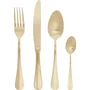 Cosy & Trendy Eva - Set de couverts 24 pcs - Champagne mat