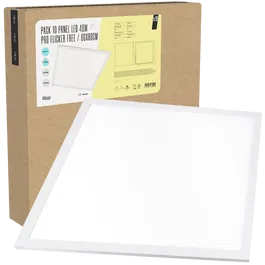 BX3 Light Pack de 10 panneaux LED 40W 4000 lm 6000K 60x60 cm PRO Flicker Free 60000 h pour plafond suspendu - LPT595 40W PHILIPCW