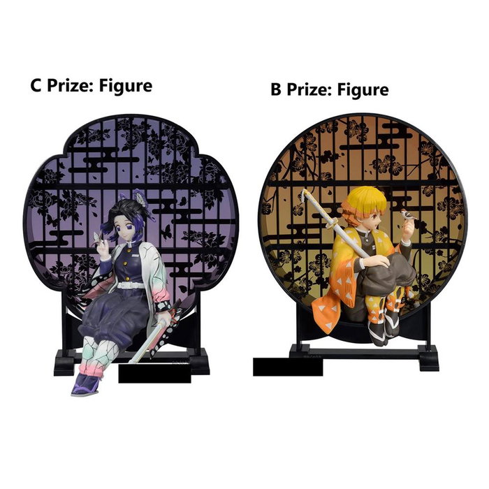 Ichiban kuji B Y C Figurines Kuji Demon Slayer Resolution The Second Zenitsu & Kocho 18-22 cm PVC Ichiban kuji B Y C Figurines Kuji Demon Slayer Resolution The Second Zenitsu & Kocho 18-22 cm PVC