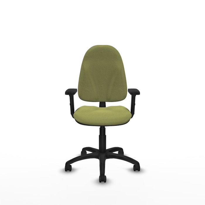 PIQUERAS Y CRESPO Chaise de bureau Algarra, Vert olive, Accoudoirs 2D, Roulettes parquet PIQUERAS Y CRESPO Chaise de bureau Algarra, Vert olive, Accoudoirs 2D, Roulettes parquet