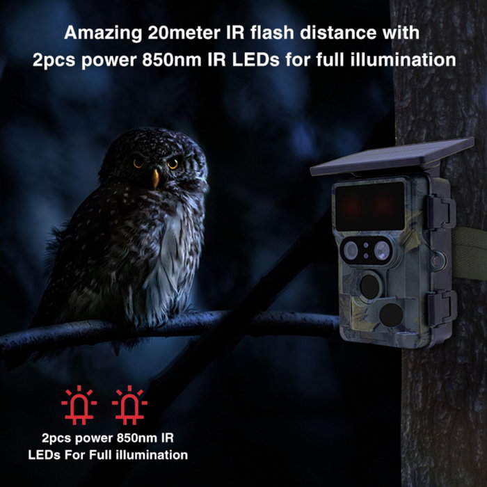 Stealth Gear Nightjar Dual Solar Wildlife Camera