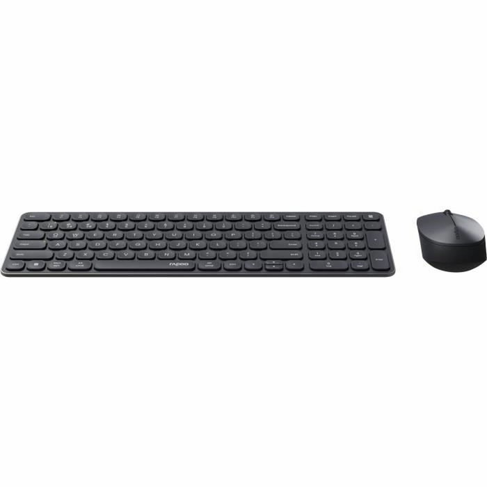 Rapoo 9310M Ensemble Clavier et Souris Sans Fil Multimode Noir Rapoo 9310M Ensemble Clavier et Souris Sans Fil Multimode Noir