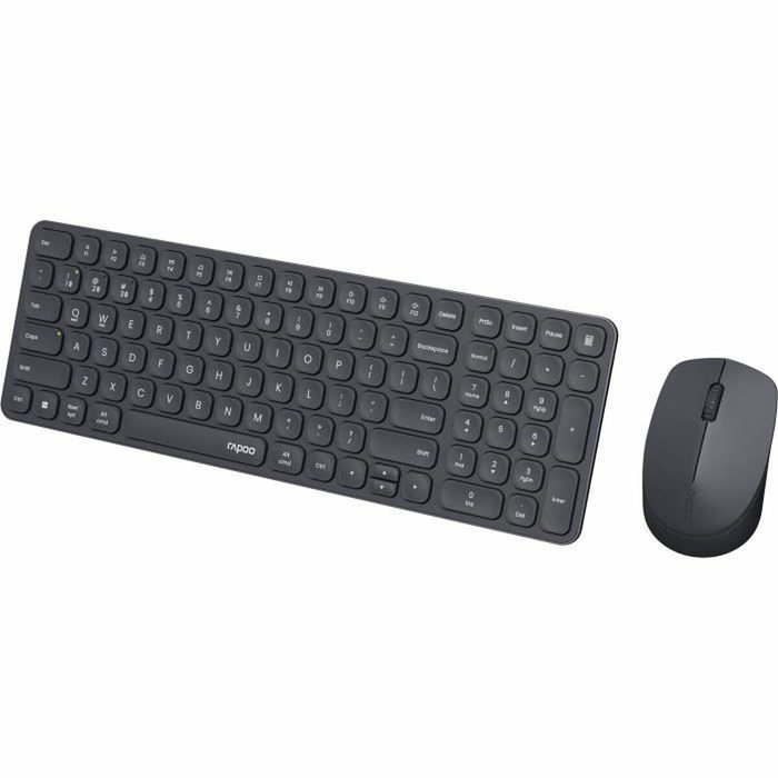 Rapoo 9310M Ensemble Clavier et Souris Sans Fil Multimode Noir Rapoo 9310M Ensemble Clavier et Souris Sans Fil Multimode Noir