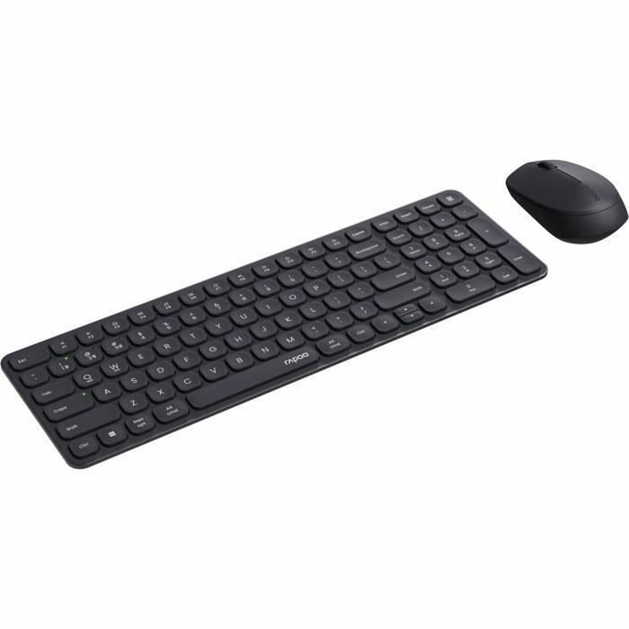 Rapoo 9310M Ensemble Clavier et Souris Sans Fil Multimode Noir Rapoo 9310M Ensemble Clavier et Souris Sans Fil Multimode Noir