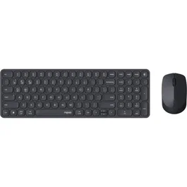 RAPOO 9310M Ensemble Clavier et Souris sans Fil Multimode Ultra-Mince avec Pavé Numérique - Noir