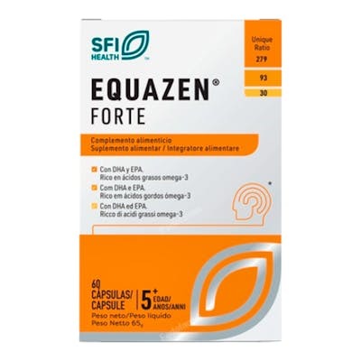 Equazen Eye-Q Forte 60 capsules complément alimentaire oméga-3 EPA DHA oméga-6 GLA Equazen Eye-Q Forte 60 capsules complément alimentaire oméga-3 EPA DHA oméga-6 GLA