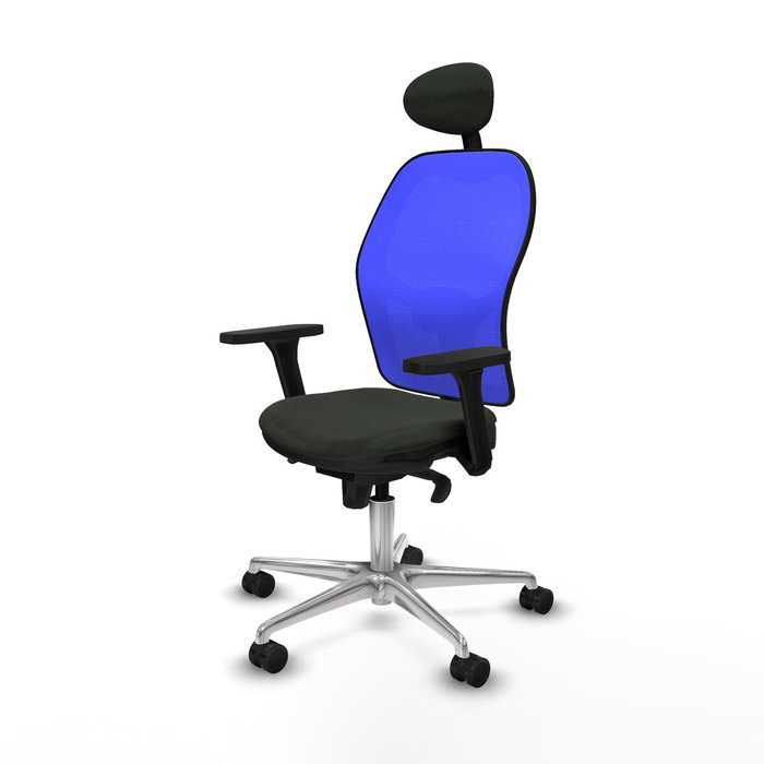 Piqueras y Crespo Chaise de Bureau 3D086N1 Noir