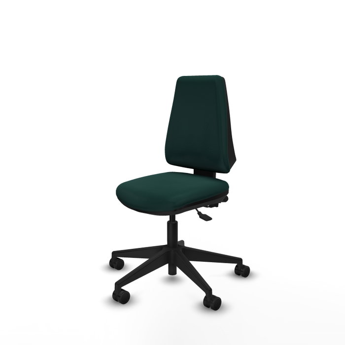 PIQUERAS Y CRESPO Chaise Elche Asynchrone Cuir écologique Vert foncé