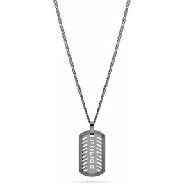 Police Collier PEAGN2211714 en acier inoxydable gris