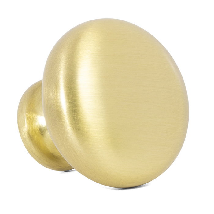 Viefe Pomo Zamak Modèle Duke Ø31mm - Poignée de tiroir et meuble - Finitions Chrome, Nickel Brossé et Laiton Brossé