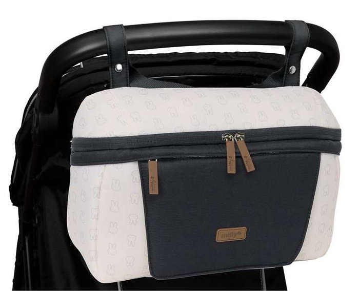 Safta Sac adaptateur pour poussette réversible et réglable Miffy Mum 'Moon' 34x23x10 cm