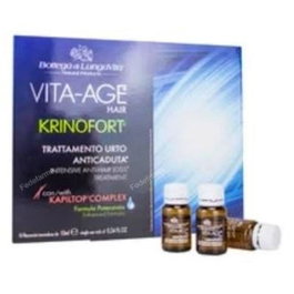 BOTTEGA DI LUNGAVITA KRINOFORT viales anticaida 10 ampoules