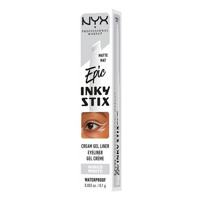 NYX Professional Make Up Epic Inky Stix Wired Blanc Eyeliner en gel 1 unité NYX Professional Make Up Epic Inky Stix Wired Blanc Eyeliner en gel 1 unité