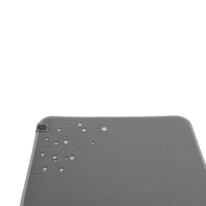 HP Tapis de souris HP 100 - Antidérapant, Durable, Lavable et Résistant aux Éclaboussures, Surface Antimicrobienne, Fabriqué à partir de Matériaux Recyclés