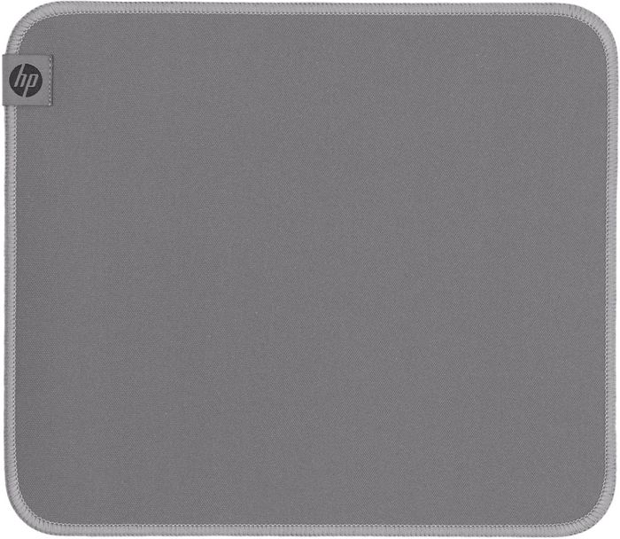 HP Tapis de souris HP 100 - Antidérapant, Durable, Lavable et Résistant aux Éclaboussures, Surface Antimicrobienne, Fabriqué à partir de Matériaux Recyclés